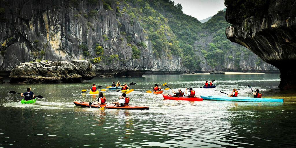 Paddle through wonder in Bright & Dark Cave